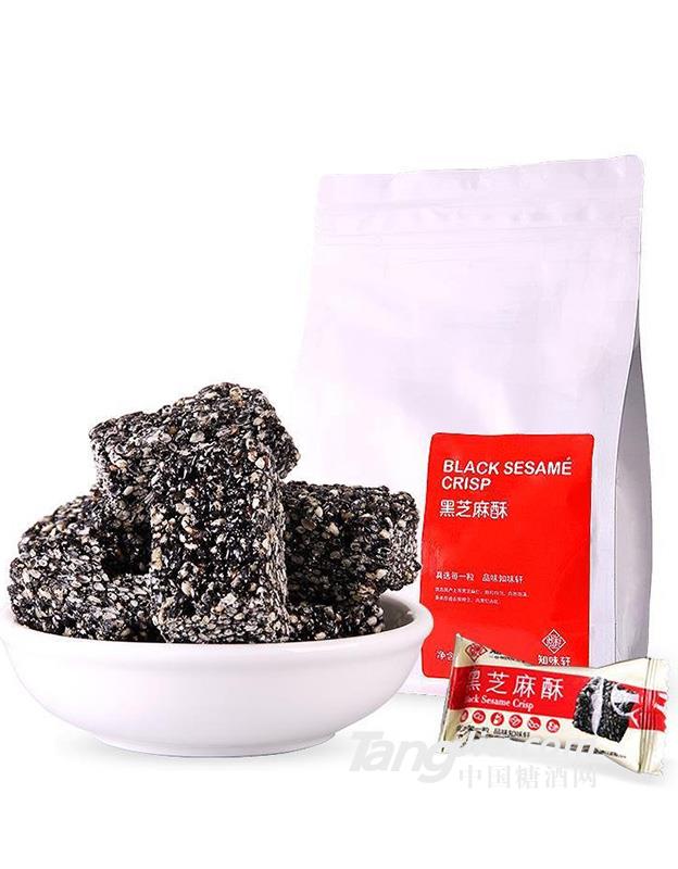 知味轩手工黑芝麻酥糖特产糕点