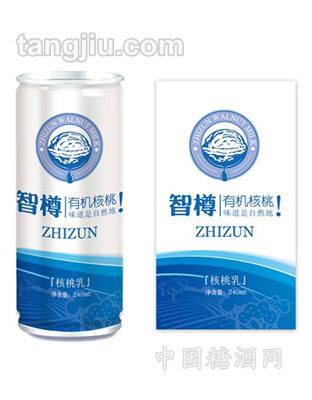 智樽有机核桃乳罐