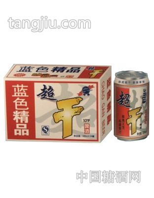 蓝色精品超干330mlx24罐