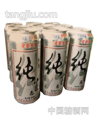 纯生啤酒500mlx9罐