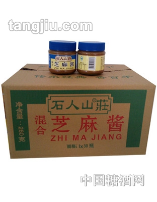 石人山莊混合芝麻酱260g