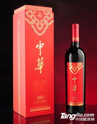 中华国红 干红葡萄酒