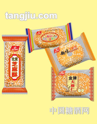 杰士利芝麻酥脆饼仁