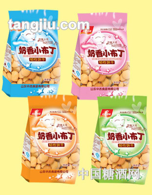 中杰奶香小布丁饼干