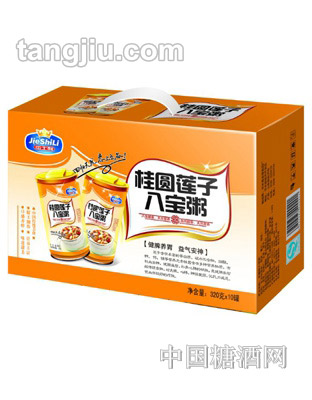 杰士利桂圆莲子八宝粥320g