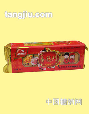 中杰喜临门饼干200g