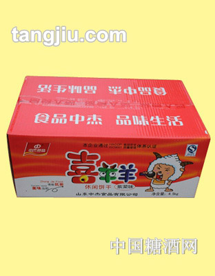 中杰喜洋洋休闲饼干4.5kg