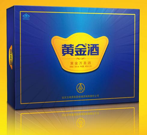 黄金酒礼盒