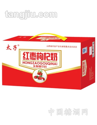 太子红枣枸杞奶250mlx20
