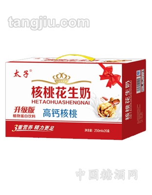 高钙核桃花生奶250mlx20盒