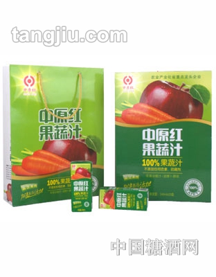 中原红果蔬汁（芒果汁+胡萝卜）