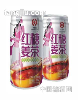 中原红红糖姜茶罐装-250ml