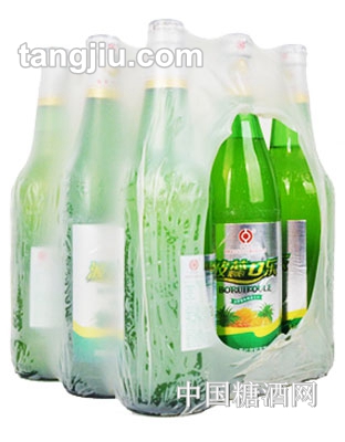 中原红波蕊口乐碳酸饮料（620ml玻璃瓶）