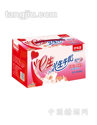 妙味源清爽花生牛奶标箱