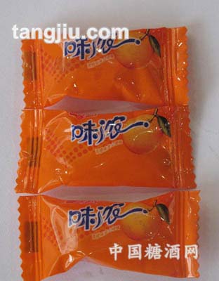 硬质夹心糖-味浓红色装
