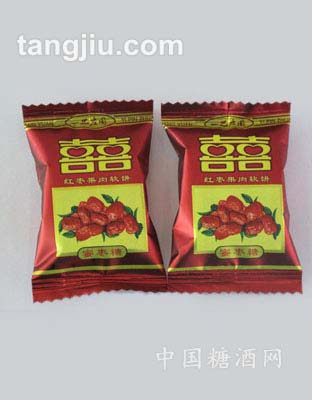 红枣果肉软饼咖啡色