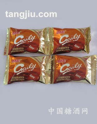 巧芙咖啡味软饼咖啡色