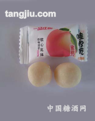哇好吃软心蜜桃味软糖