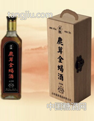 鹿茸全蝎酒45度700ml（单支礼盒）