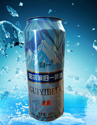 哈尔滨归一啤酒冰爽500ml