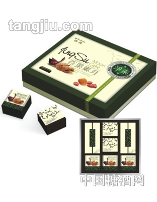 子祺月饼百果素月675g