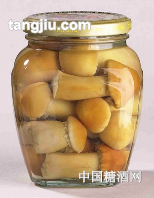 紫山清水大球盖菇罐头