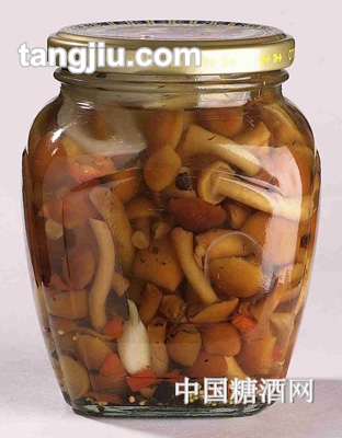 紫山调味滑子菇罐头