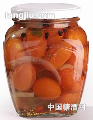 紫山调味小番茄罐头