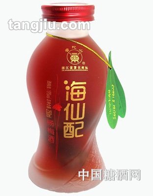 海仙配杨梅酒瓶照（磨砂）白底250ml