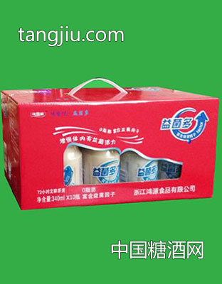 鸿香悦益菌多340ml&#215;10瓶