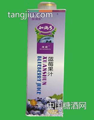 加满多蓝莓果汁1L