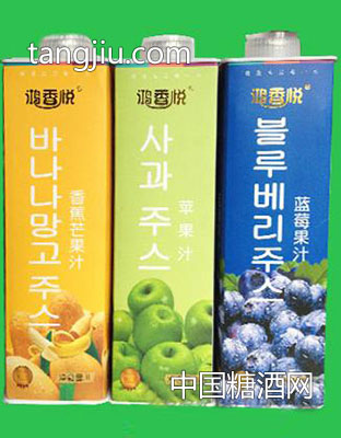 鸿香悦1L果汁系列