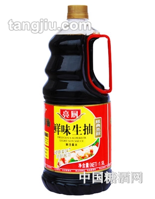 亮厨牌鲜味生抽1900ml