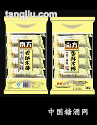 黑芝麻米棒