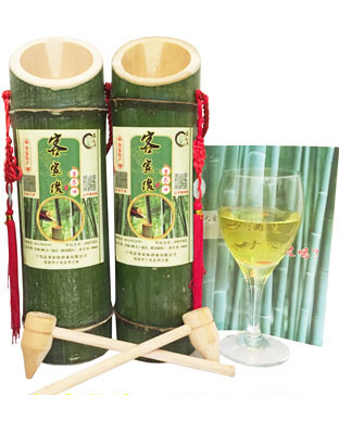 【节日礼品酒】竹筒酒央视推荐竹酒自酿舌尖上的中国白