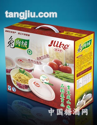 有机兔肉绒