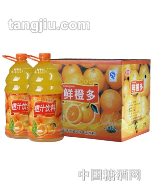 爽溜溜橙汁饮料2.5L