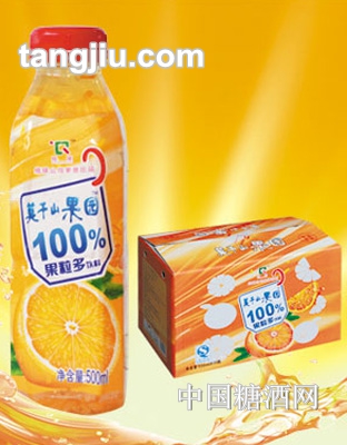 莫干山果园99%果粒多饮料500ml