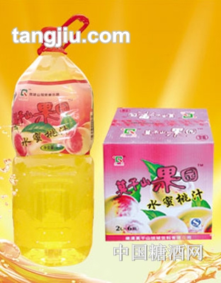 莫干山果园水蜜桃汁饮料2L