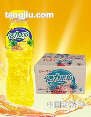 莫干山果园活力果坊波萝风味饮料500ml