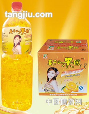 莫干山果园粒粒橙水果饮料1.5L