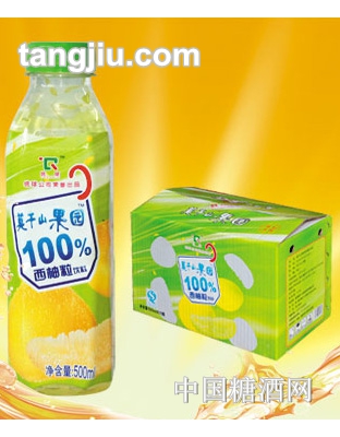 莫干山果园西柚粒饮料500ml