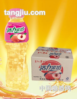 莫干山果园活力果坊水蜜桃风味饮料500ml