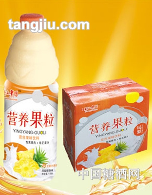 莫干山果园营养果粒凤梨椰香味1.5L