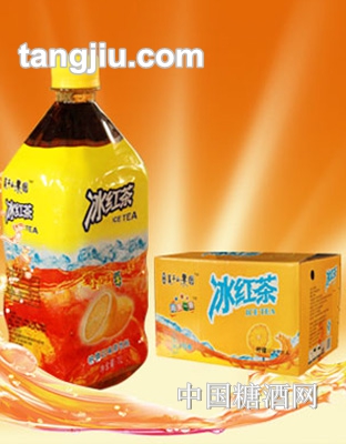 统球茶饮料系列柠檬冰红茶1L