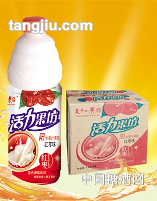 莫干山果园活力果坊红枣味饮料1.5L