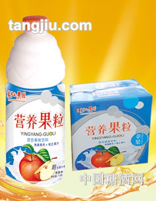莫干山果园营养果粒苹果味1.5L