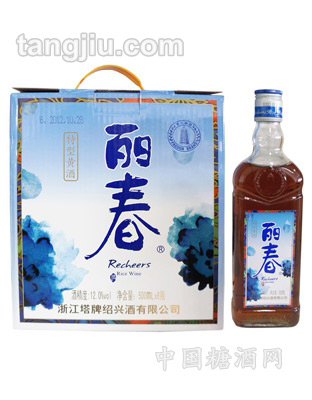 蓝标丽春黄酒500ml