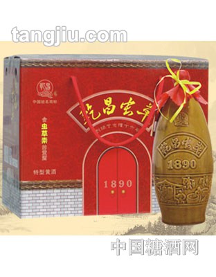 1890乾昌虫草黄酒500ml