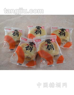 微甜馅素饼